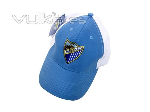 Gorra Malaga cf celeste