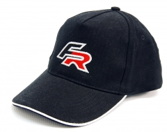 Gorra bordada a tres colores, segn logo del cliente.