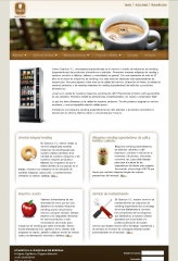 Diseno de pagina en gipuzkoa para la empresa de maquinas de vending oyarzun sl