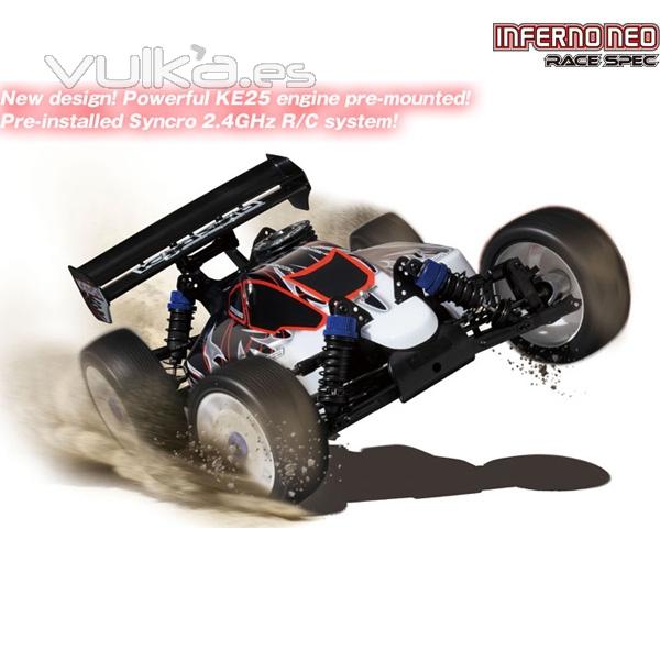 Coche Inferno Neo RACE SPEC .25 Kyosho rc explosion