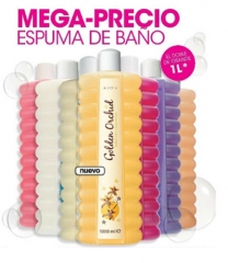 Disfruta cuidando tu cuerpo con las miticas espumas de bano