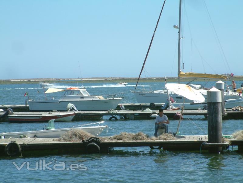 Desde el puerto Sur de Portugal