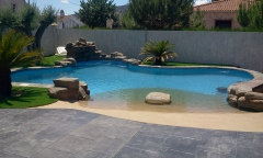 Piscina de arena