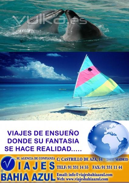 Viajes Bahia Azul,tu agencia de confianza tef. 91 331 14 55 Madrid