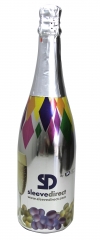 Sleeve metalizado: en plata o en oro 100% reciclable sostenible