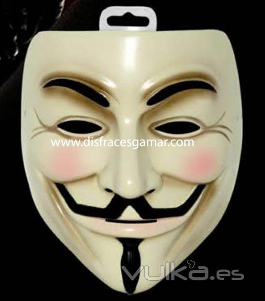 Vendetta,Anonimus, la autentica original y autorizada.Autentico simbolo del 11M
