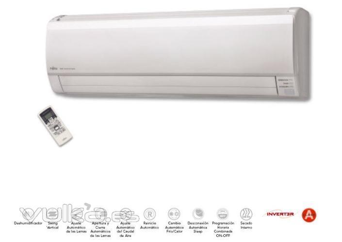 Aire Acondicionado Fujitsu Eco Flat en www.tiendapymarc.com