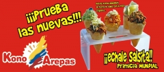 Arepas originales y sabrosas