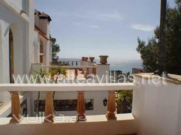 Rustikale Villa in Altea an der Costa Blanca mit Meerblick in Stadtnhe