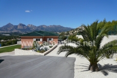 Moderne villa in altea an der costa blanca mit helikopterlandeplatz
