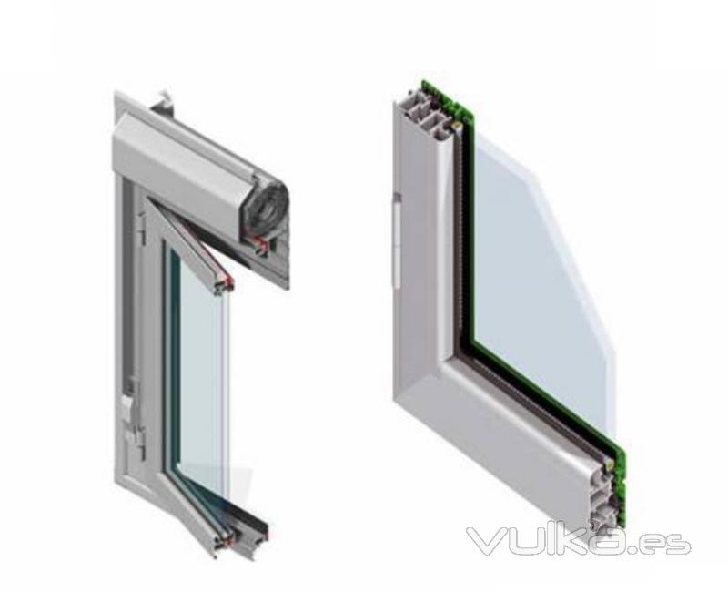 Ventanas de Aluminio y PVC, Cerramientos