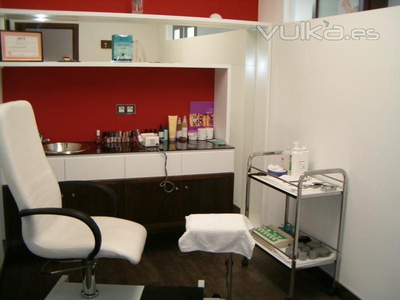 CABINA DE MANICURA Y PEDICURA SPA