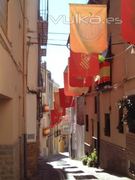 Banderolas señalización evento La Luz de Las Imagenes. Rótulos Cebra.