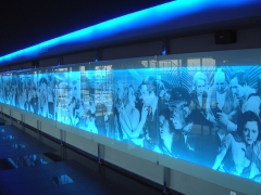Luminoso grafica en digital cines cc azahar castellon rotulos cebra