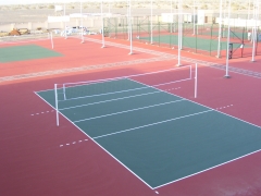 Pista deportiva, sistema standing