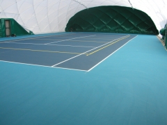 Pista deportiva, sistema confort