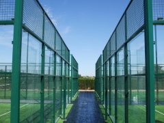 Pista padel cristal