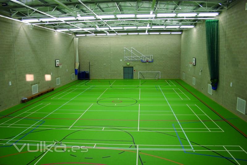 PISTA POLIDEPORTIVA INTERIOR, SISTEMA SPORTIMG