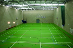 Pista polideportiva interior, sistema sportimg