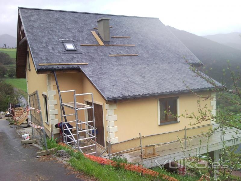 Foto de casa prefabricada en navia