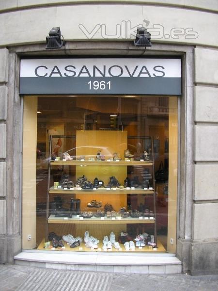 Calzados Casanovas calle Bames 268, Barcelona