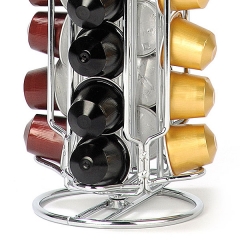 Dispensador nespresso giratorio 4 cromado en lallimonacom (detalle 1)