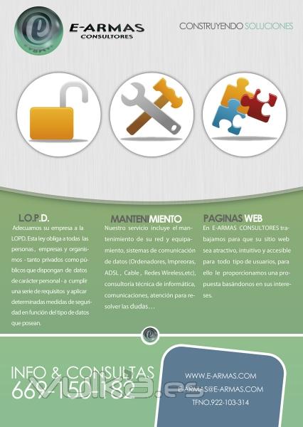 lopd,mantenimiento,diseño web....