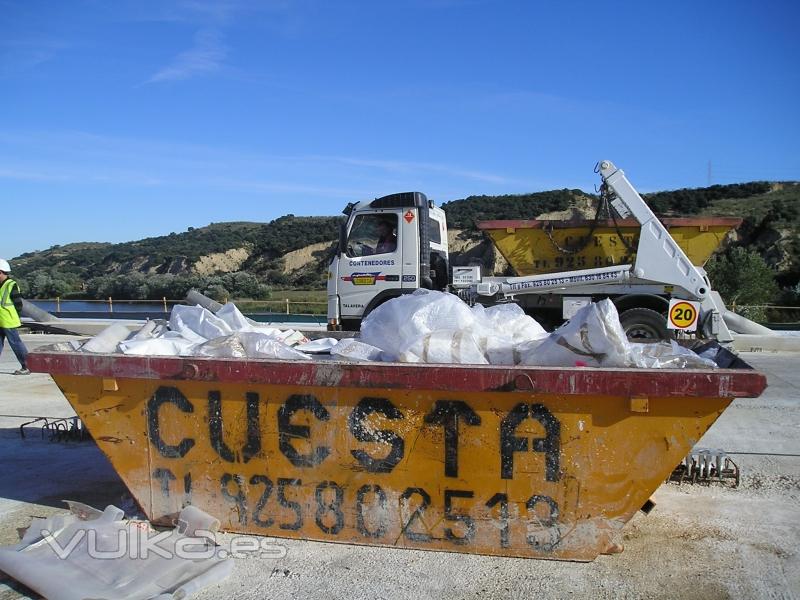 contenedores en talavera de la reina