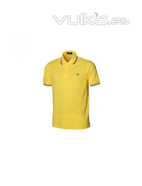 Polo Fred Perry amarillo