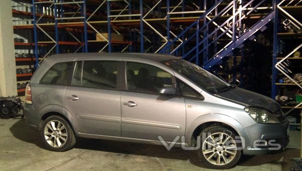 siniestro opel zafira b 1-9 cdti