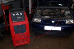 Carga gas aire acondicionado