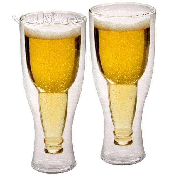 Vasos de cerveza set de 2 en lallimona.com