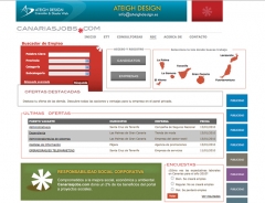 Desarrollo web a medida para un Portal de Empleo en Canarias. www.canariasjobs.com