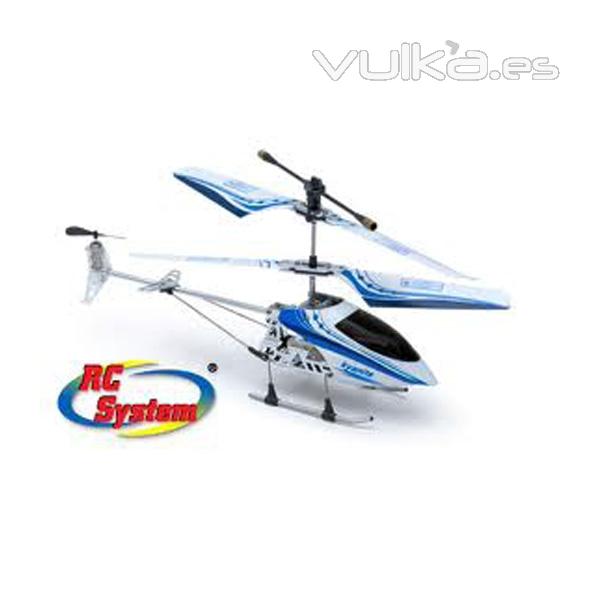 Helicoptero Nanocopter 3G azul Rc System