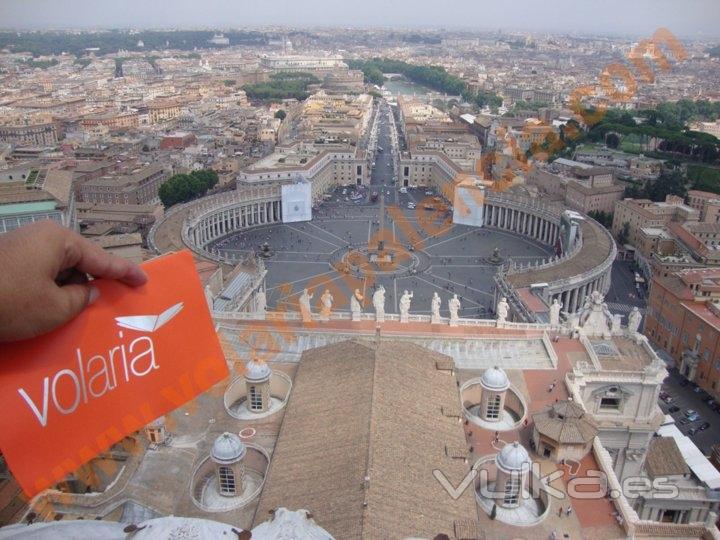 Nuestros viajeros en el Vaticano