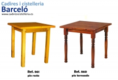 Cadires barcelo: taules de fusta taules per cuina i menjador taula de fusta a barcelona