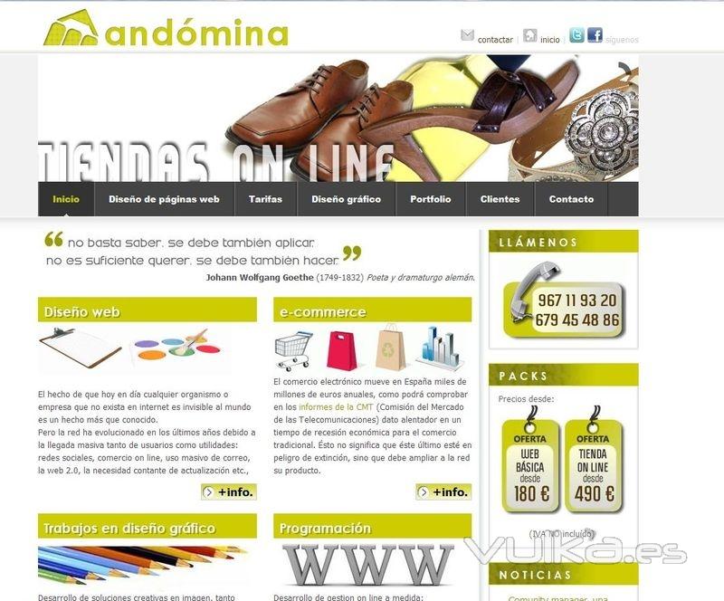 Web de la empresa