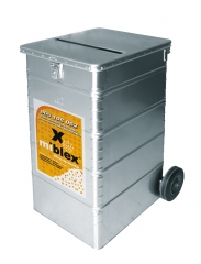 Contenedor de aluminio con cerradura de 240l