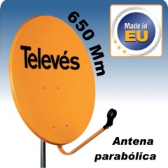 Antena parabolica para recivir canales autonomicos(andalucia tv,extremadura tv,canarias,galicia,etc