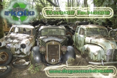 Fondo de escritorio, coches de desguace
