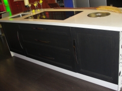 Cocina en madera de roble