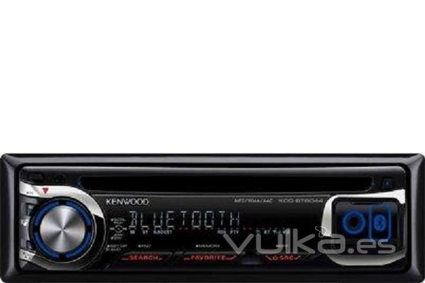 KDC-BT6544 RADIO CD KENWOOD C/SISTEMA BLUETOOTH INCORPORADO