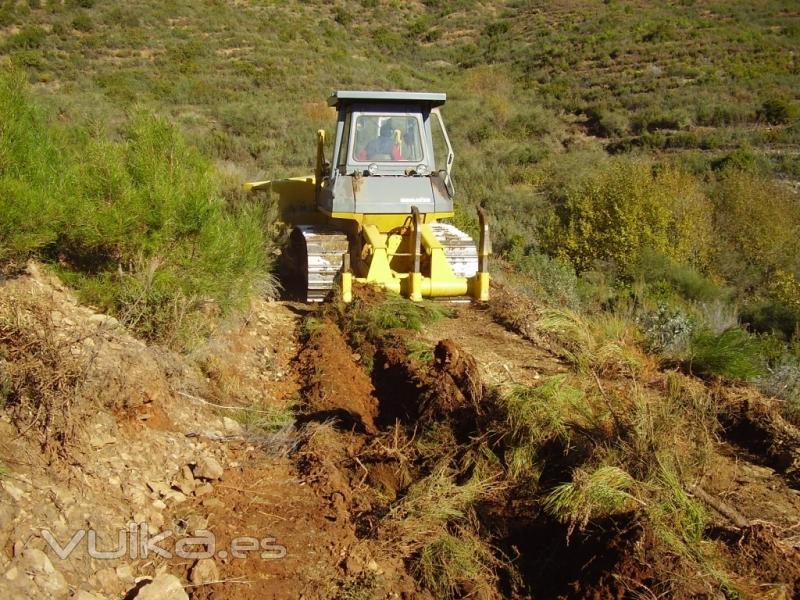 Subsolados, y todo tipo de movimientos de tierras, asi como la plantacion de todo tipo de arboles