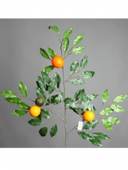 Ramas frutasles artificiales. rama naranjo con naranjas artificiales oasisdecor.com