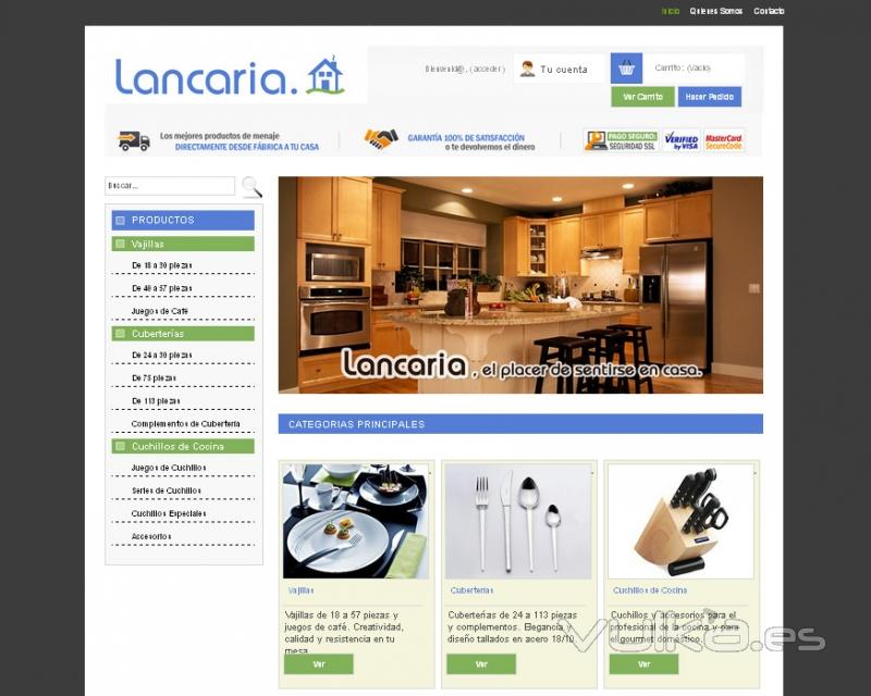 Tienda online Lancaria
