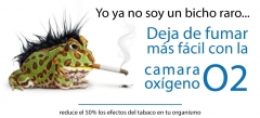 Maquina de oxigeno o2 te ayuda a reducir las toxinas de tu cuerpo producidas por el tabaco