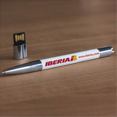 Boligrafo usb el mas fino del mercado desde 1 hasta 32 gb ref bousb11