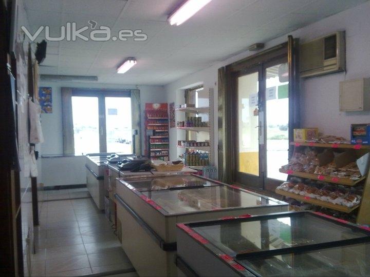 Interior de la tienda