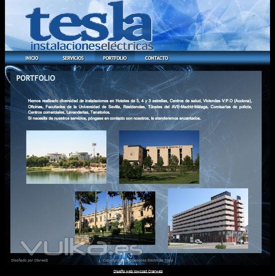 Web low cost instalaciones electricas tesla