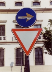Senalizacion de aluminio modelo mezquita